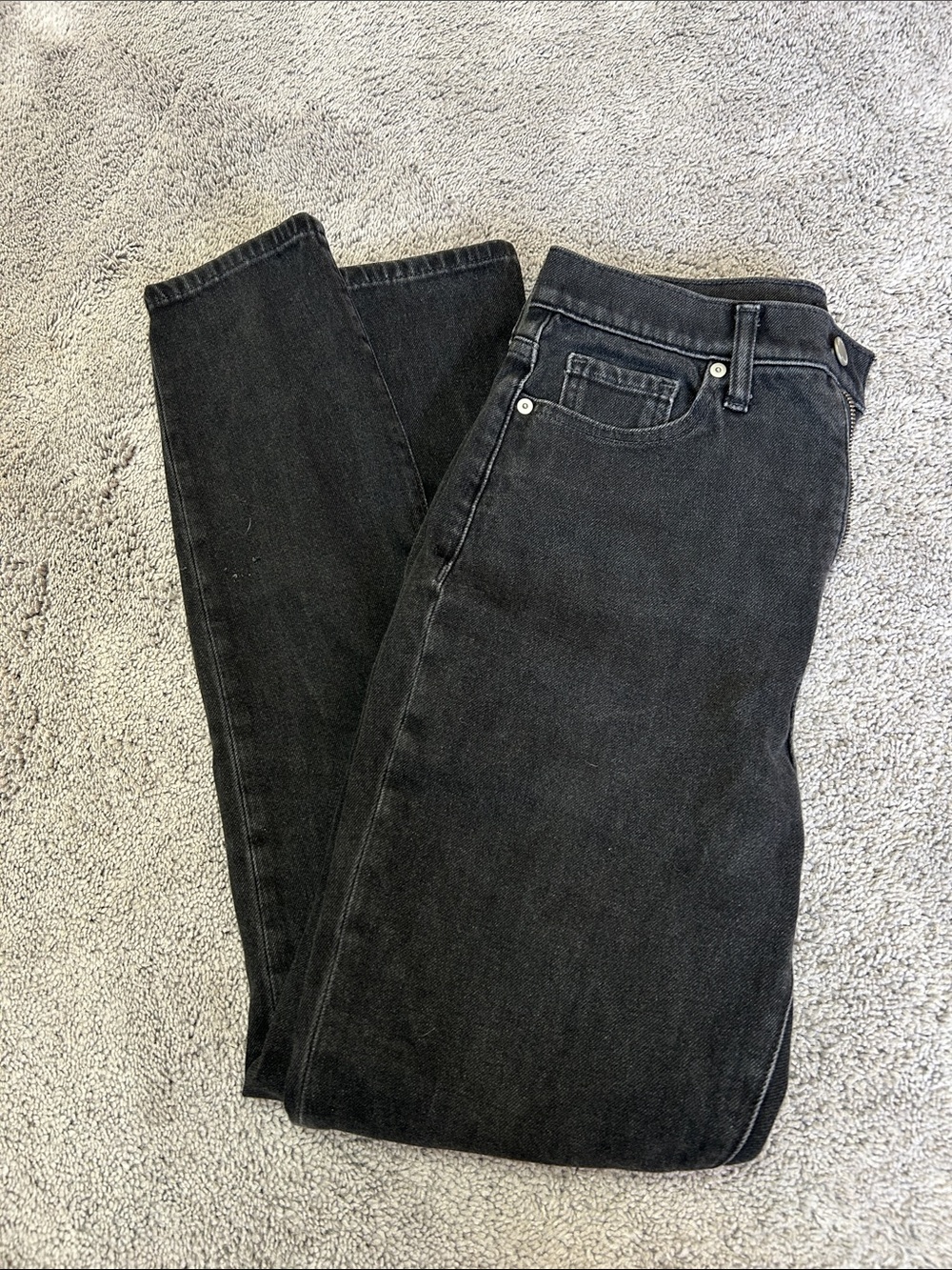 Banana Republic Women's High-Rise Black Jeans